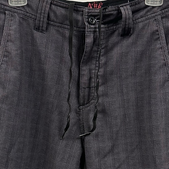 Metal Mulisha The Deuce II Black Gray Checkered Print Board Shorts Boys Large - Picture 6 of 7